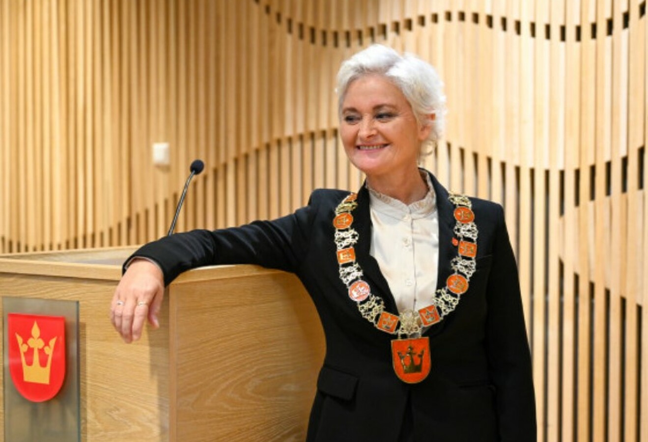 Fylkesordfører Anne Strømøy, foto Anders Palmer Holmen