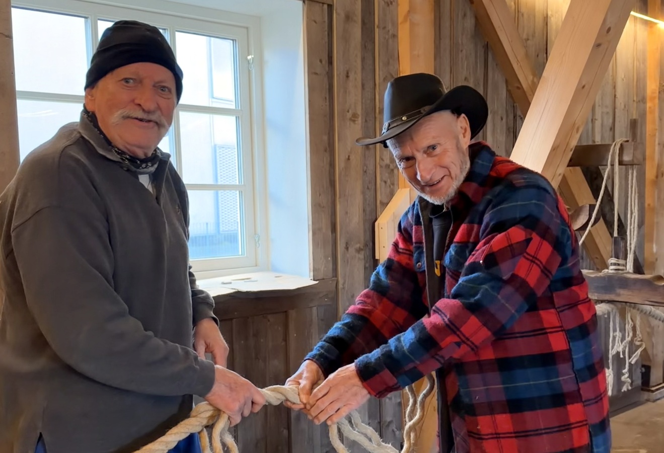 Jan Alfred Lyders og Per Johannesen kan langspleis
